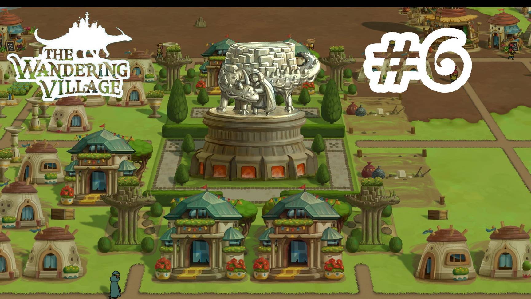 The Wandering Village прохождение/выживание #6 Дистанция: 1498 км.