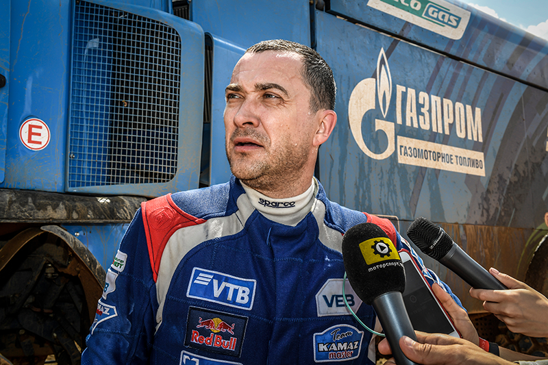 «КАМАЗ-мастер» на ралли «Шелковый путь-2018». Газодизельный КАМАЗ. 24 июля