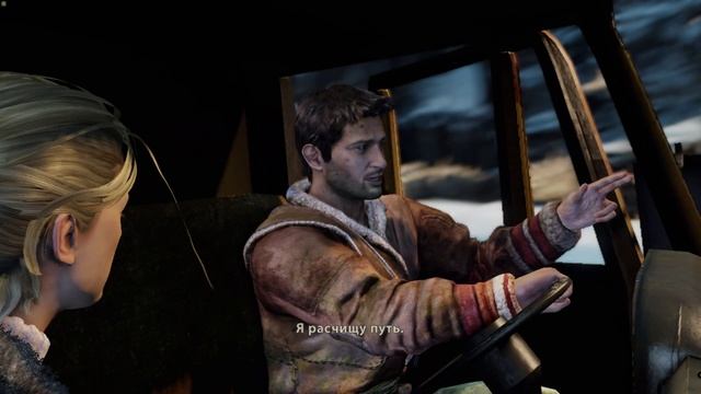 Uncharted 2 Among Thieves 5ч Игрофильм Прохождение Монстры Деревня Танк Гонки Монастырь Мост