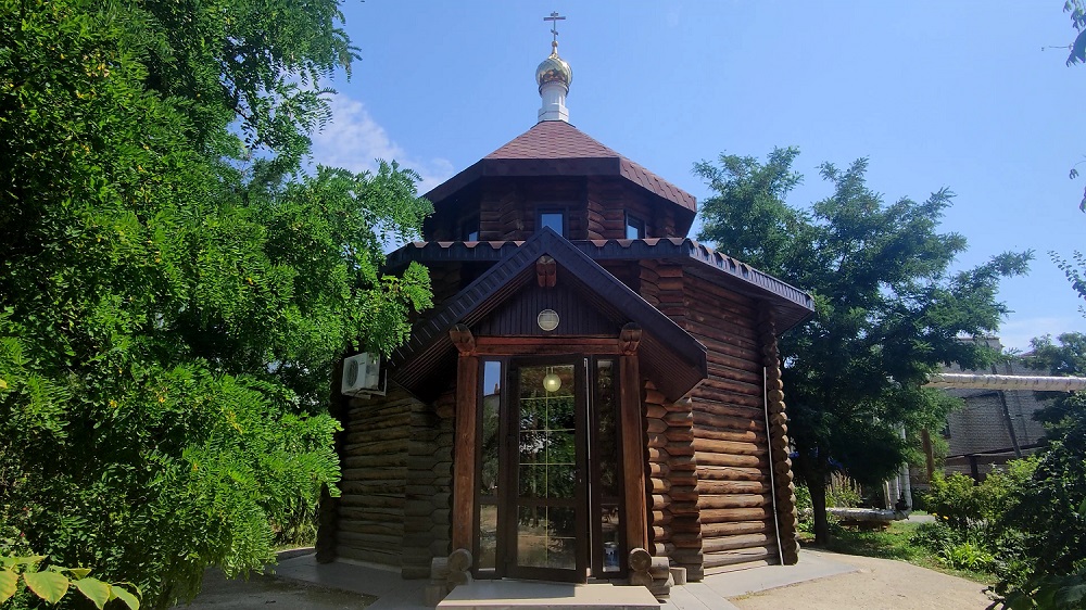 Часовня святителя Луки Крымского при ЦРБ в Ахтубинске.mp4