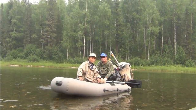 19 серия Идем Сплавом на лодках ПВХ по реке Лендаха Рыбные струи и Рыбные Ямы Острова