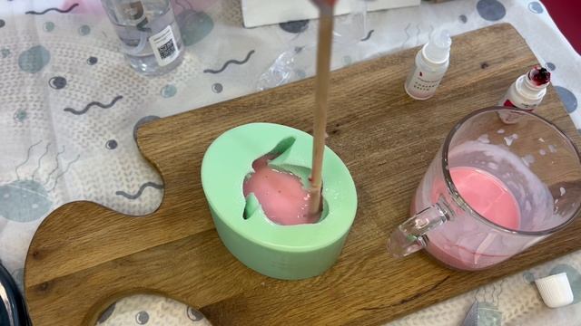 Заливка зайца из мыла #мылоручнойработы