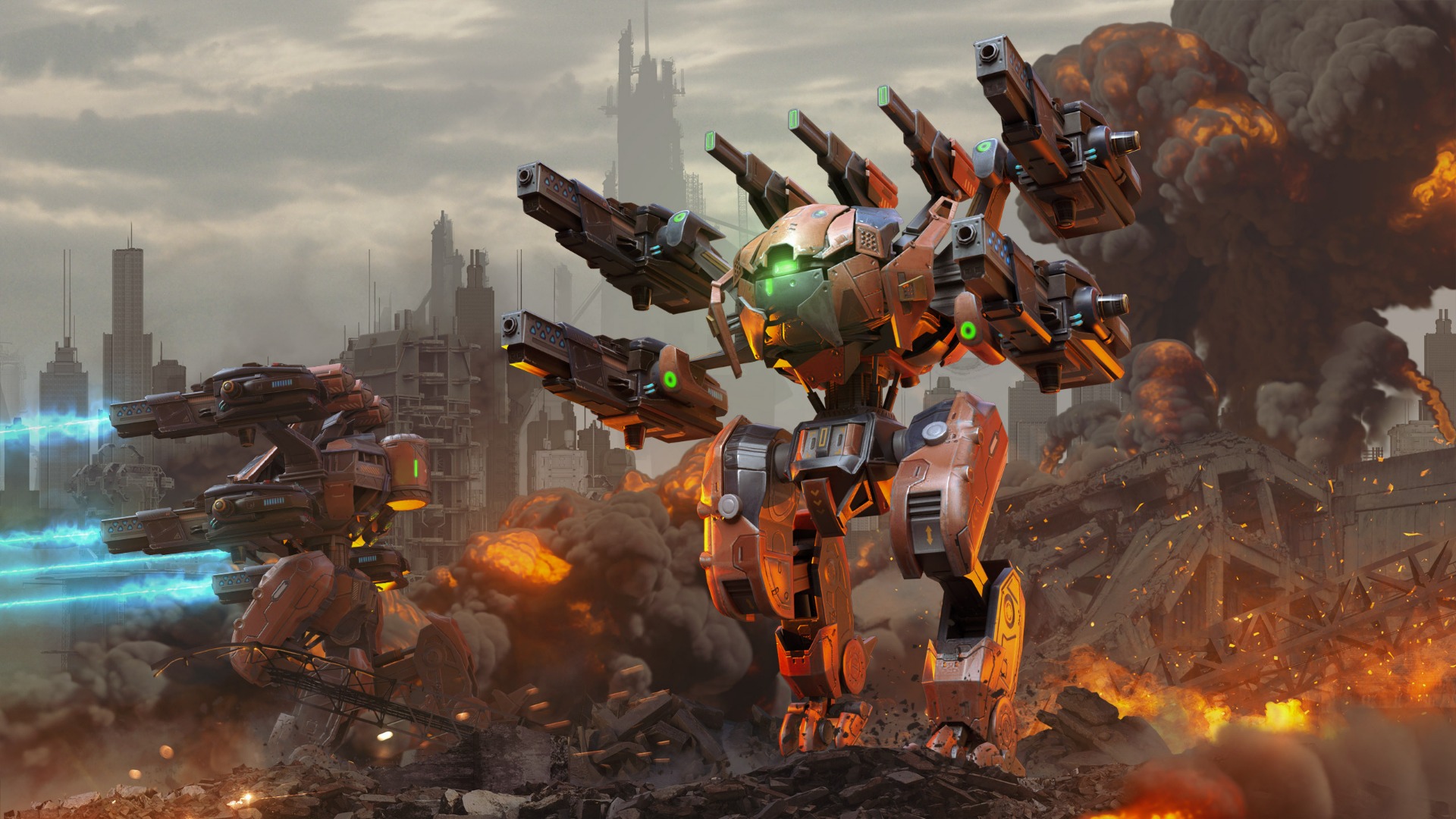 War Robots.Бои в рандоме