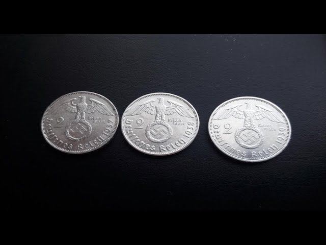 3 рейх 2 рейхсмарки 1937 - 1939 г.