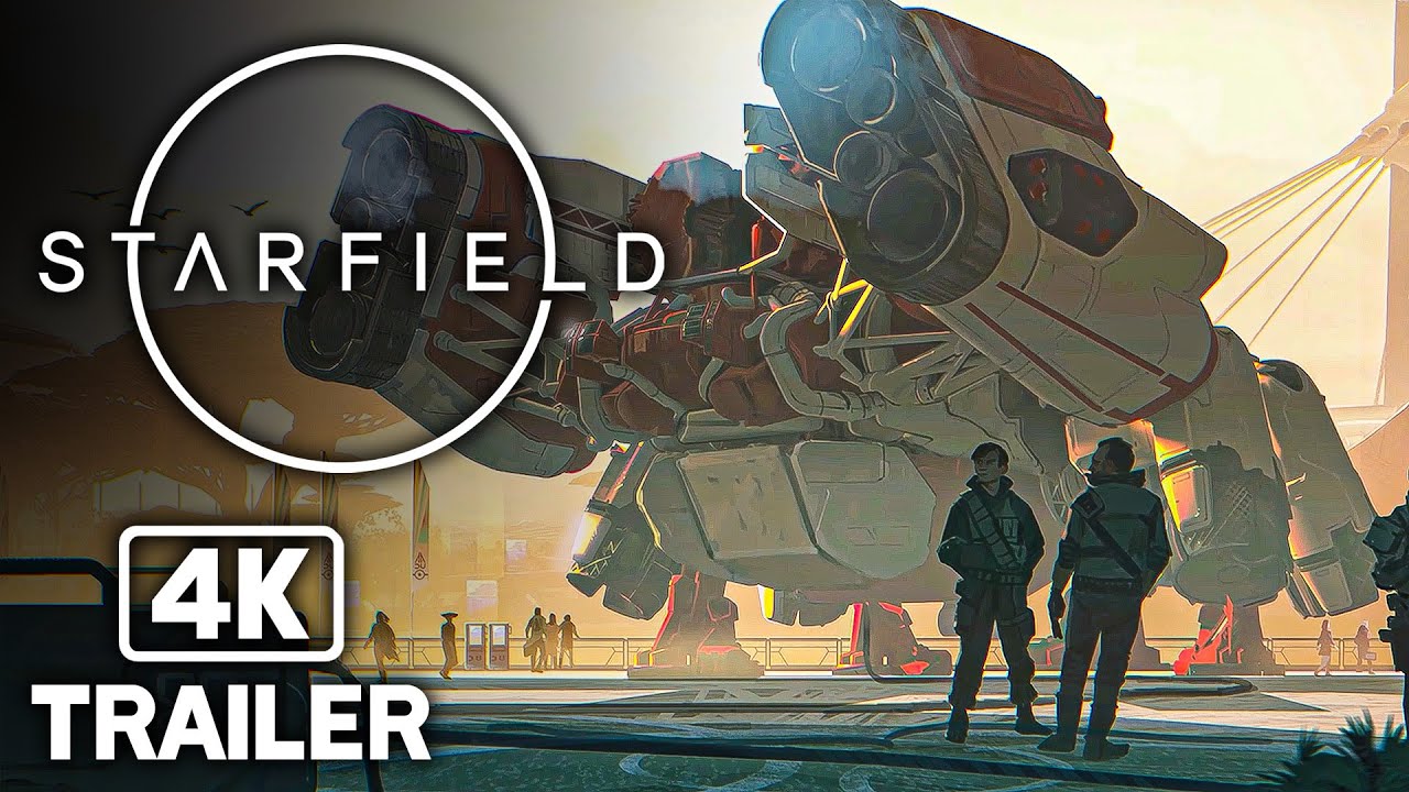 STARFIELD -- Русский геймплейный трейлер 4K (Субтитры) -- Игра 2023