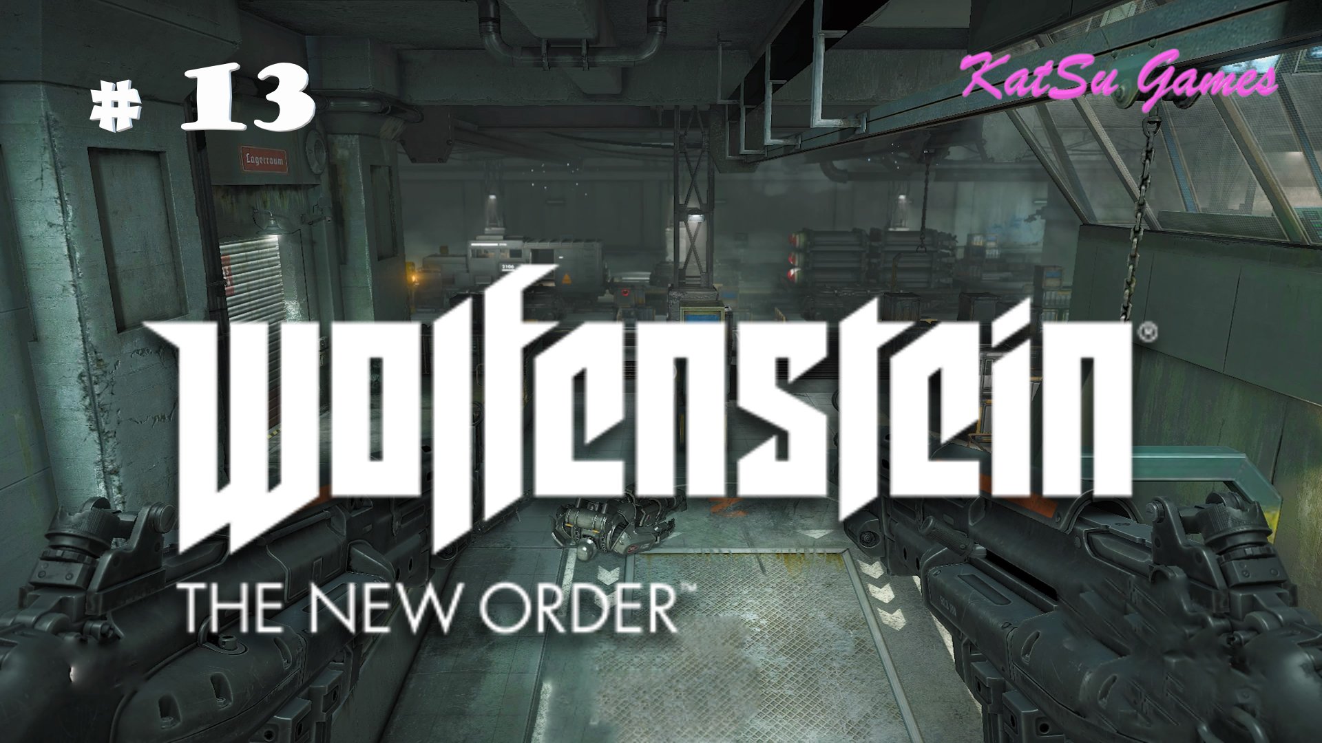 ПОБЕДИЛА ОГРОМНУЮ КУЧУ РОБОТОВ!!! WOLFENSTEIN THE NEW ORDER #13
