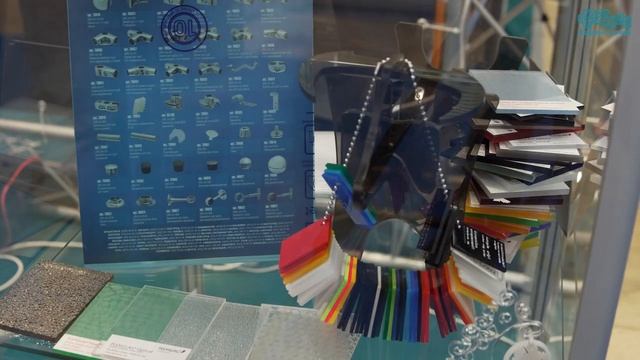 Обзор стенда проекта "Полимерные и композитные материалы" на выставке Мир Стекла - 2021