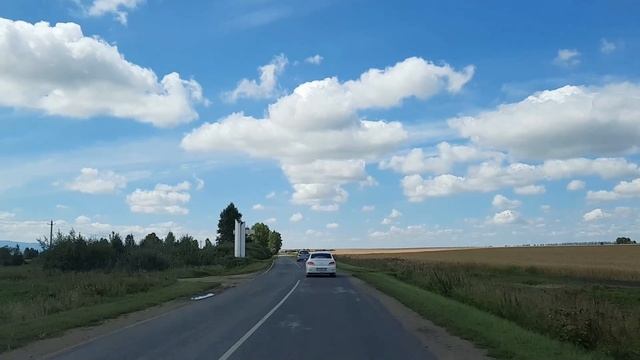 День первый. Присели на дорожку, едем домой. Проезжаем Новосибирскую область!