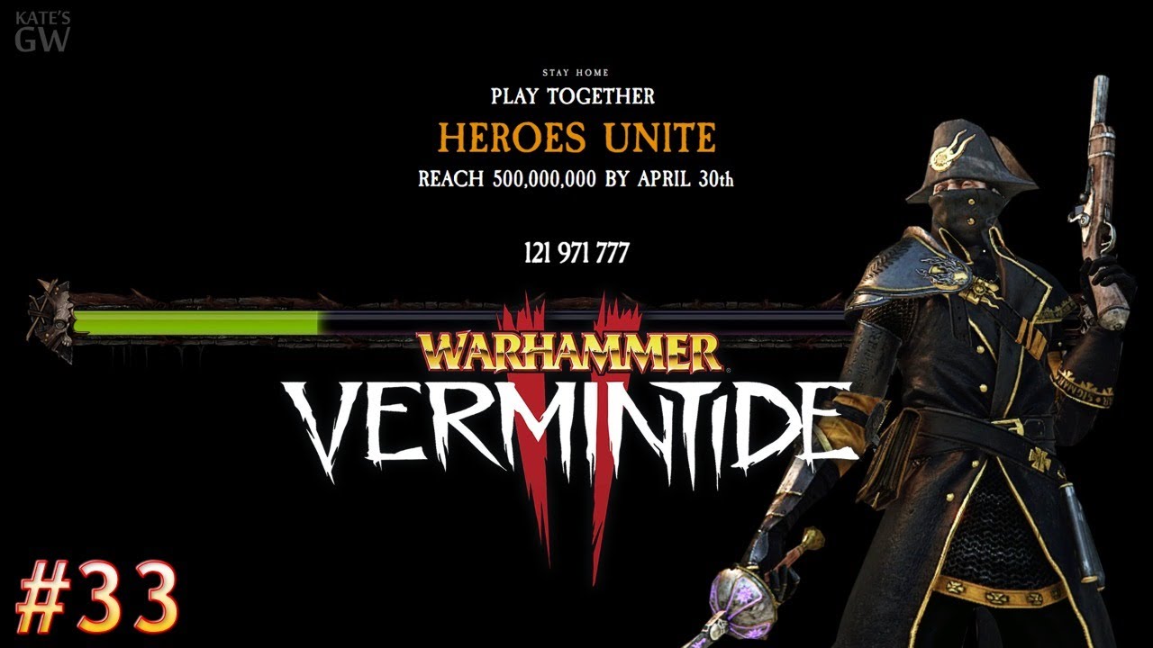 СТРИМ ➤Warhammer: Vermintide 2 ➤ ВИКТОР ЗАЛЬЦПАЙР VS 500 000 000 КРЫС. ➤ Part #33 - #1