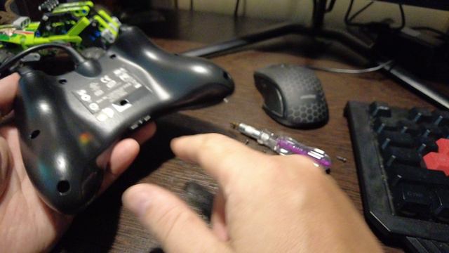 USB джойстик xbox 360 переходит в режим постоянной вибрации и зависает