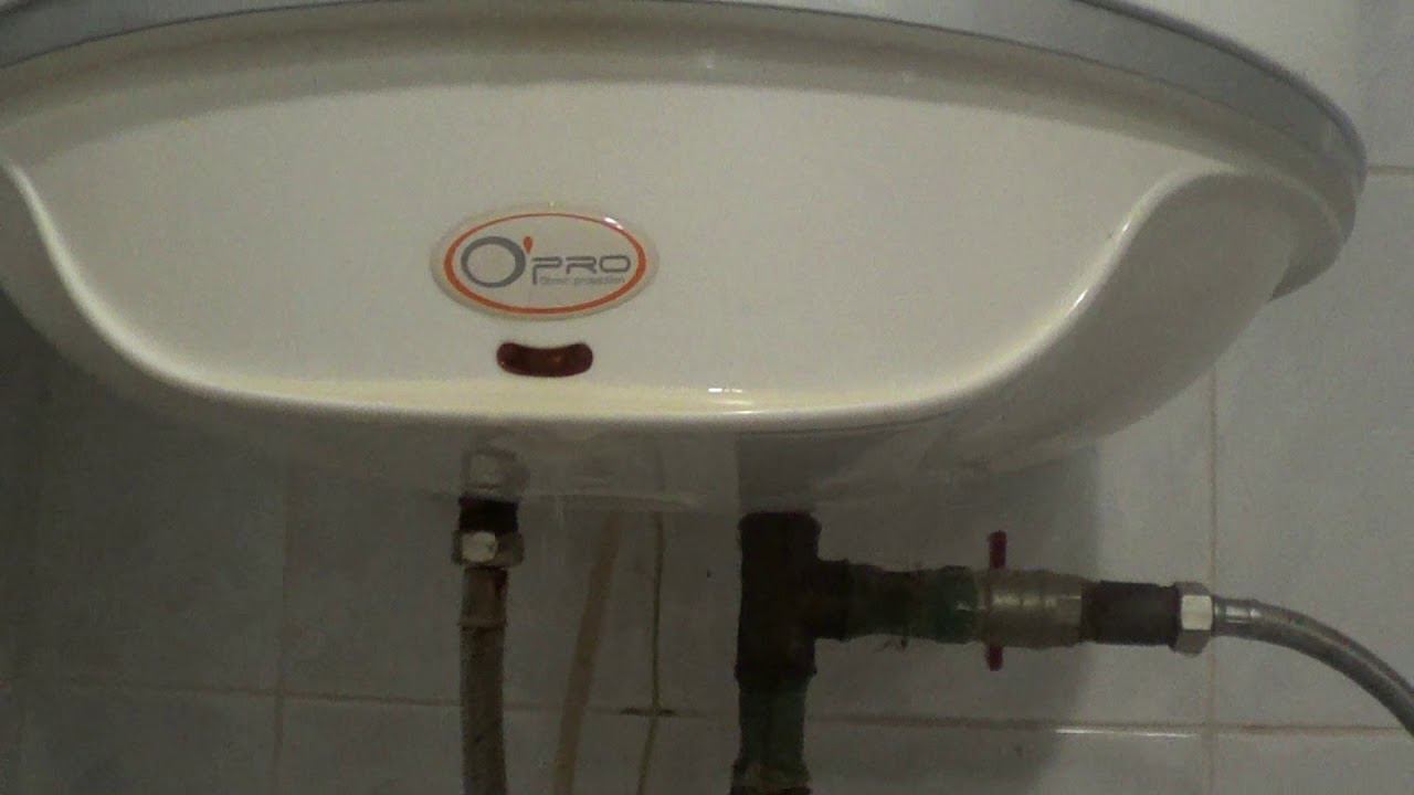 Почему дал течь "МОЛОДОЙ" бойлер и зачем нужен предохранительный клапан