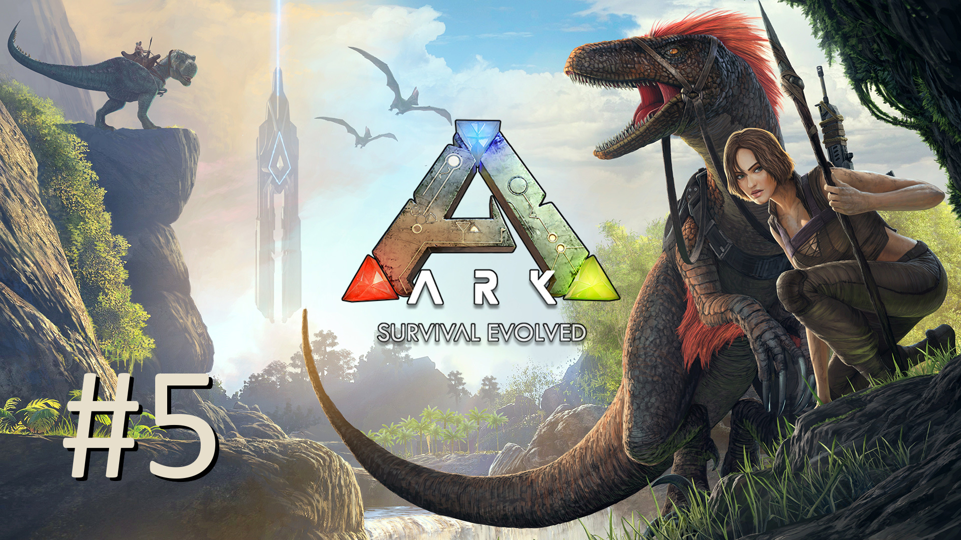 Играем в ARK: Survival Evolved - Island. Часть 5 (кооператив)