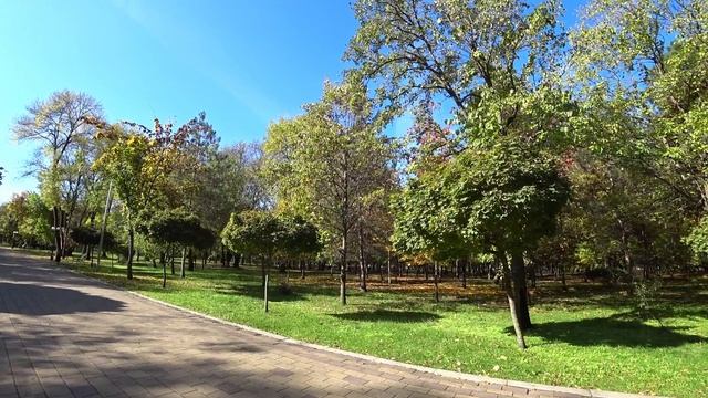 С камерой по осеннему парку Нальчика.mp4