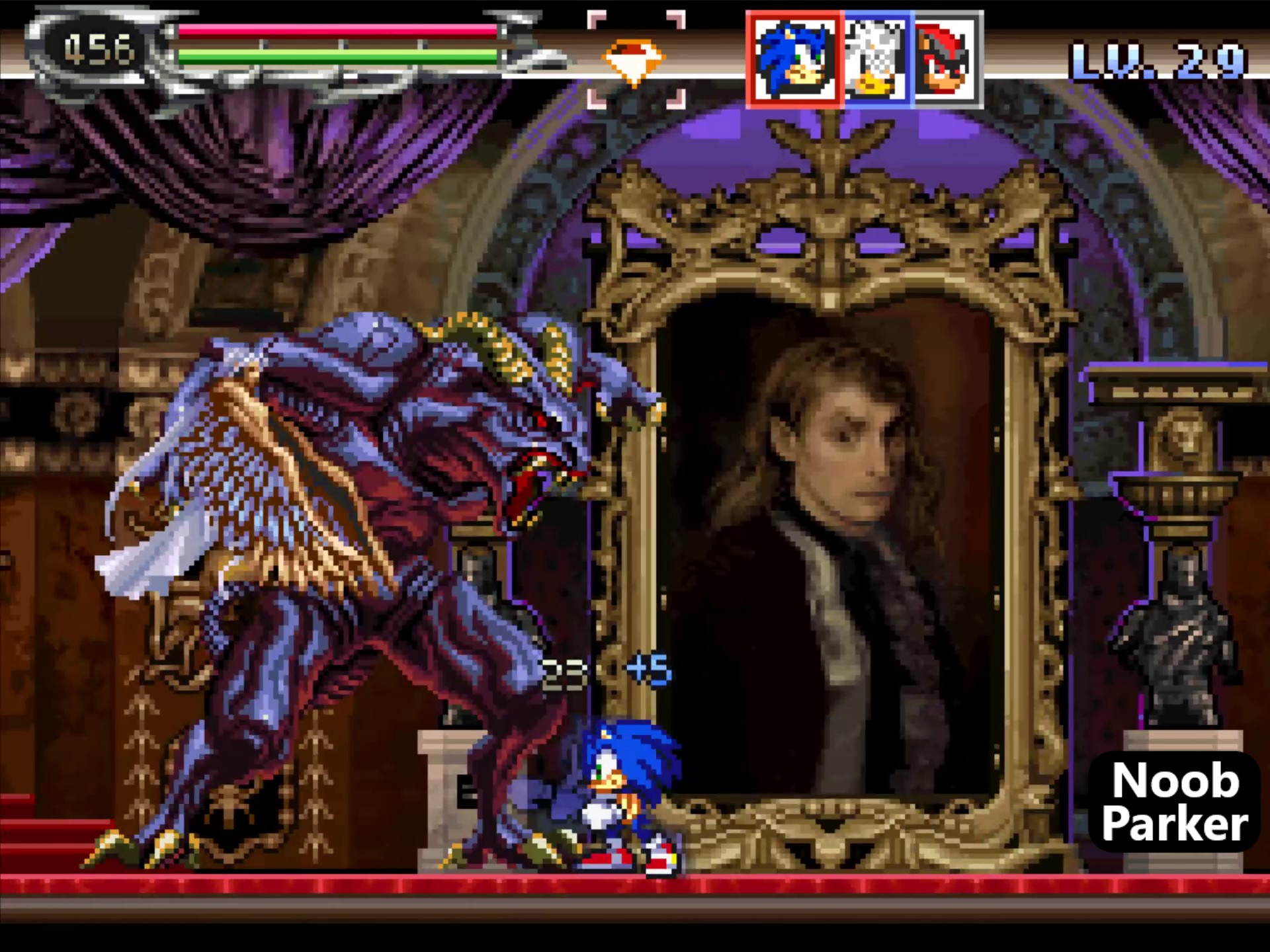 Соник Кастлвания Sonic in Castlevania - Все боссы