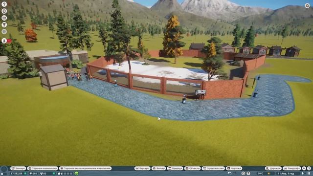 Planet Zoo франшиза #1 чайное прохождение