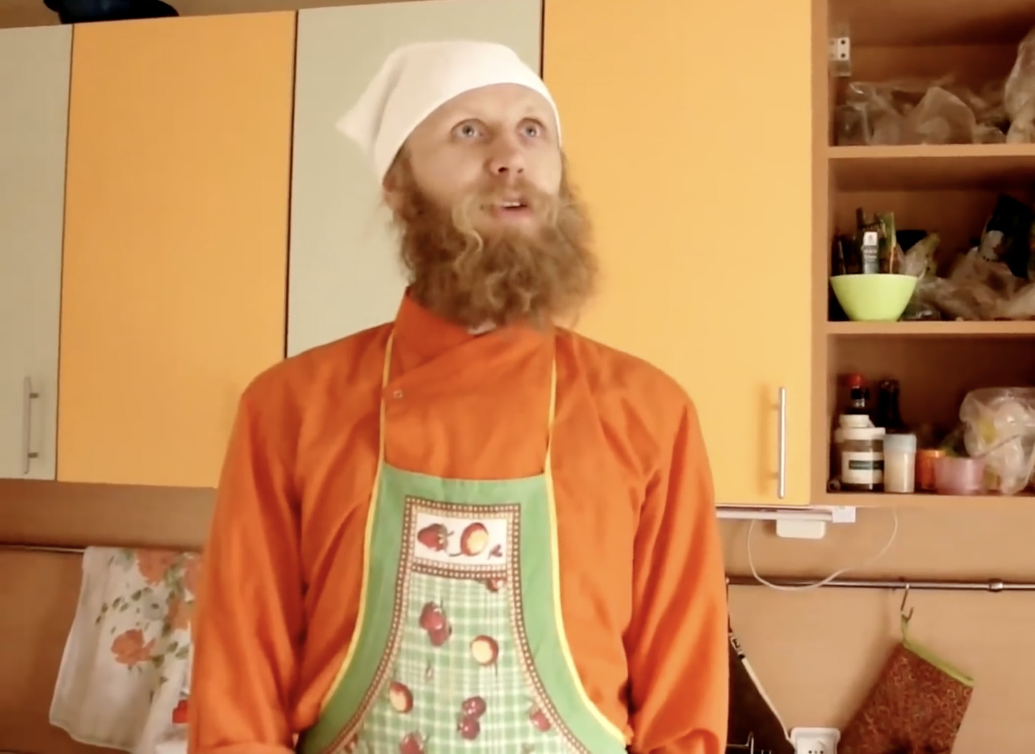 Вегетарианская уха. Холостяцкая кухня. Дада Садананда