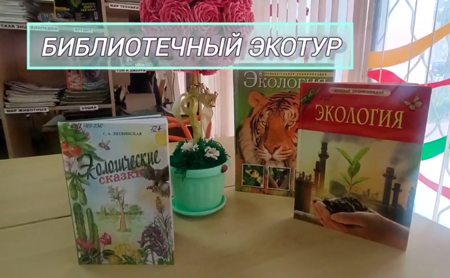 Библиотечный экотур "Земля-это наш дом"