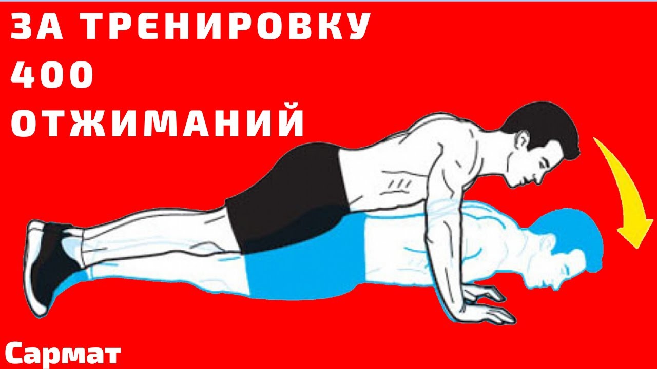 Моя система тренировок. 400 отжиманий за тренировку