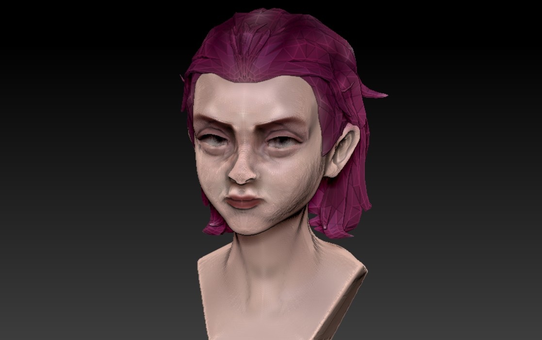 Sculptris Alfa 6 Вай подросток