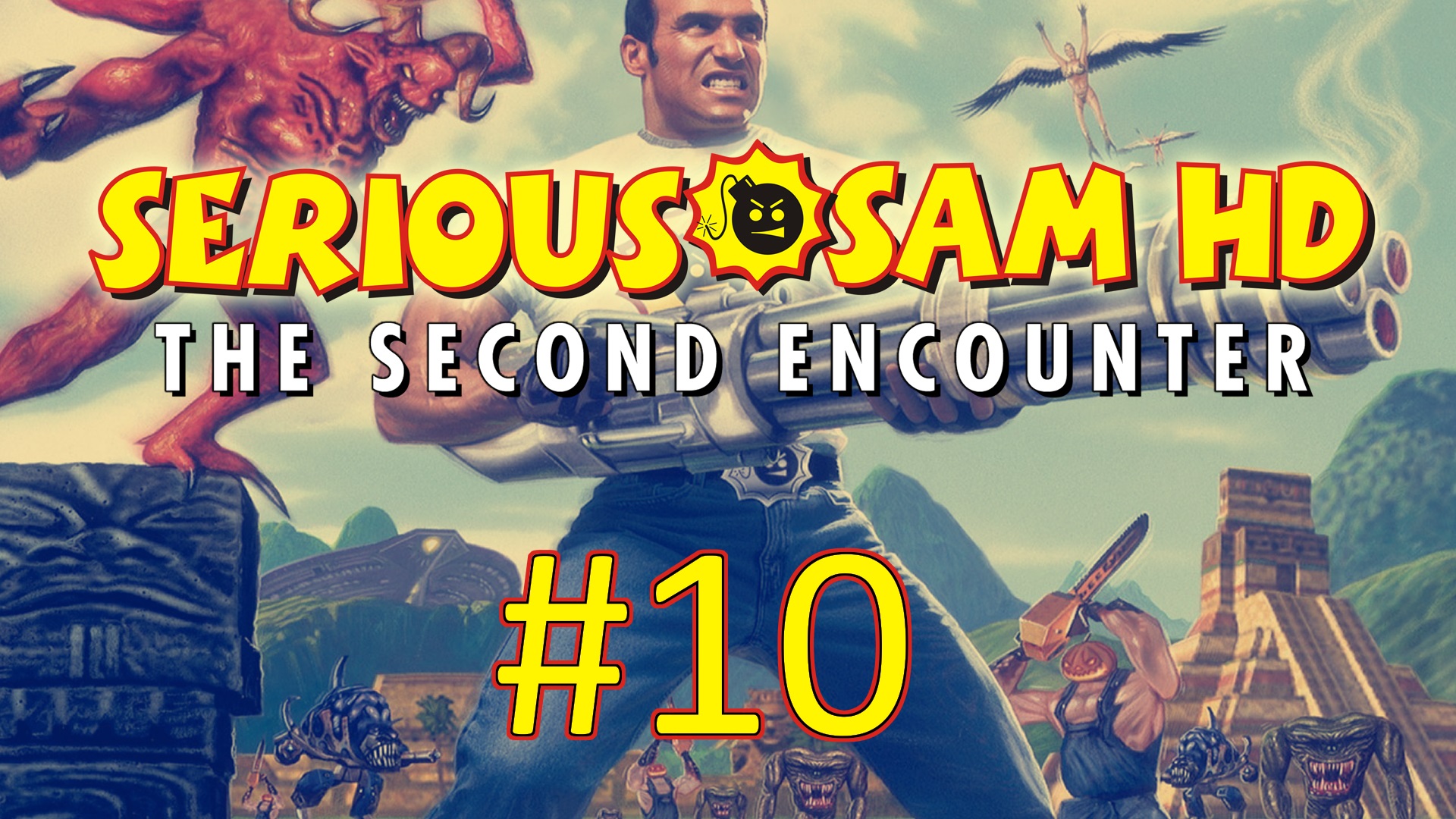 Прохождение Serious Sam HD: The Second Encounter - Часть 10. Вавилонская башня (кооператив)