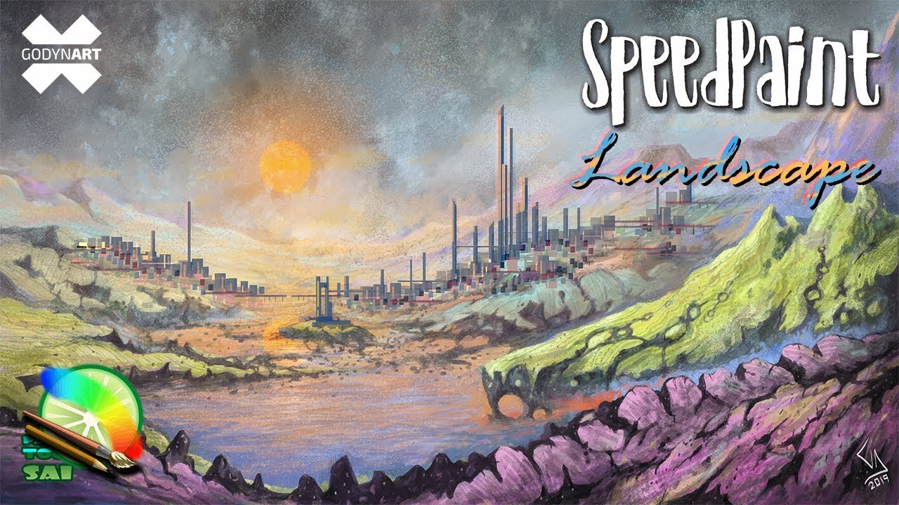 Рисуем пейзаж