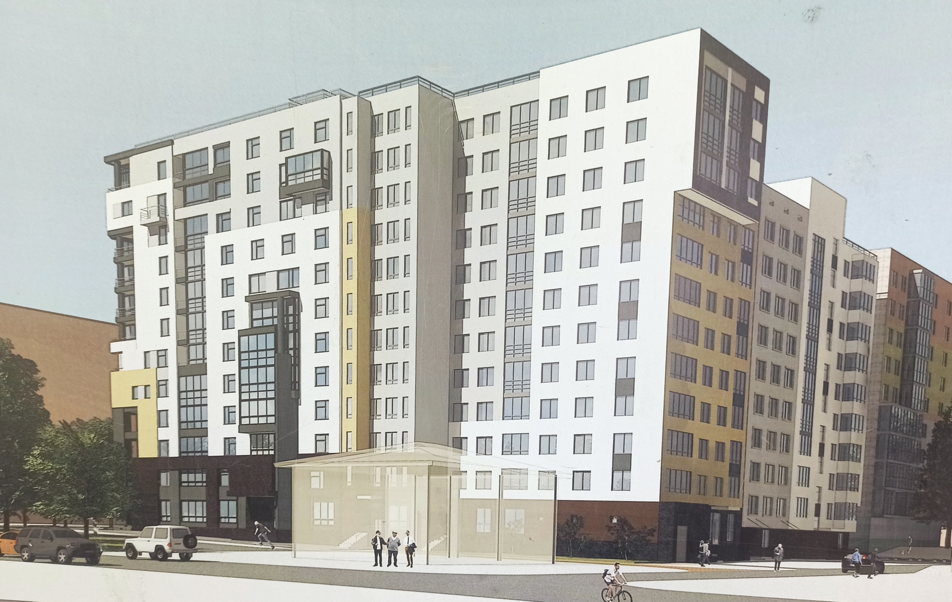 Возобновление строительства долгостроя на Полтавской/Генкиной // Долгострои Нижнего // Август 2023