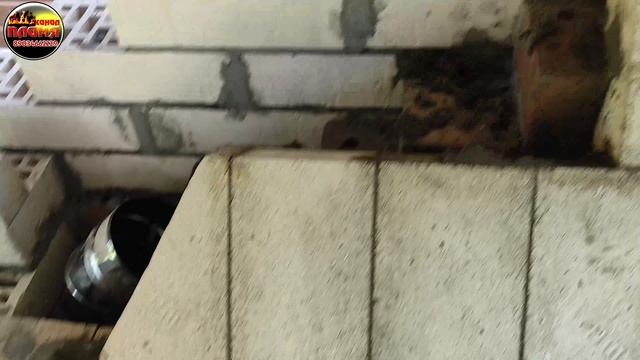 8 часть Алексей собирает второй зуб в мангале с печкой под казан.mp4