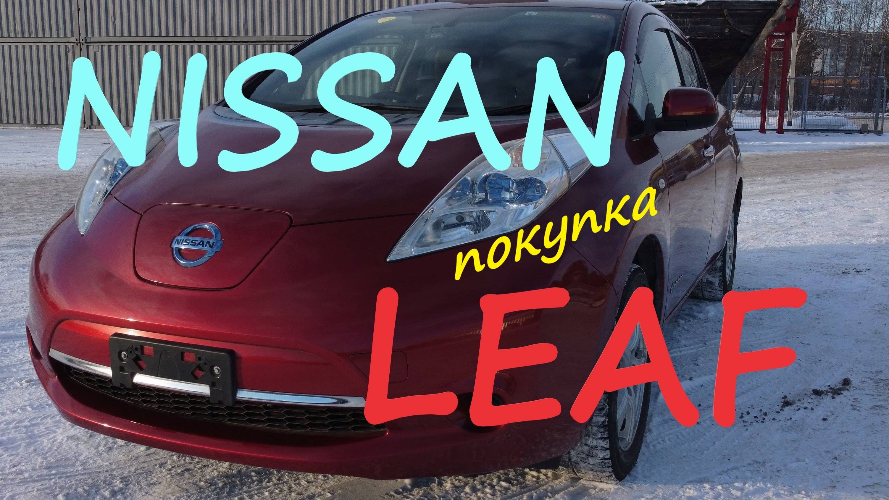 Ниссан Лиф. Покупка