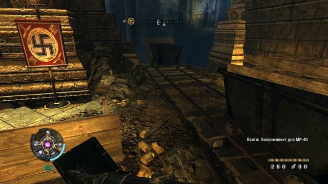 Прохождение Wolfenstein (2009) Часть 2# Раскоп (1080p 60fps)