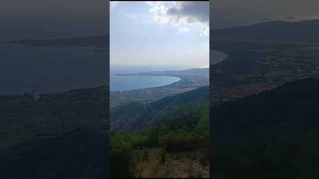 Вид на Геленджик и море ☀️🌊 Канатная дорога