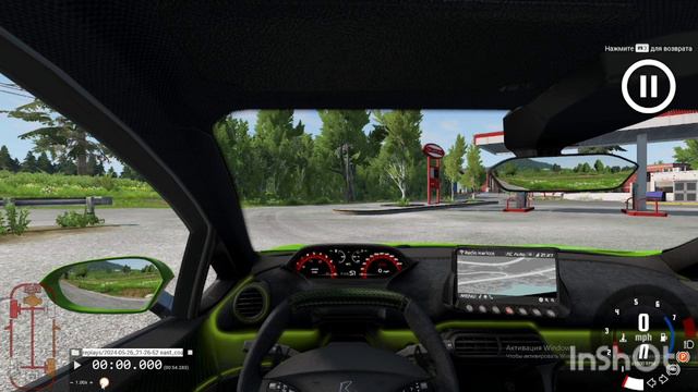 Жуткие аварии в BeamNG drive.