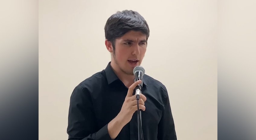 Участник 5 марафона "С чего начинается Родина" Зубайраев Висита