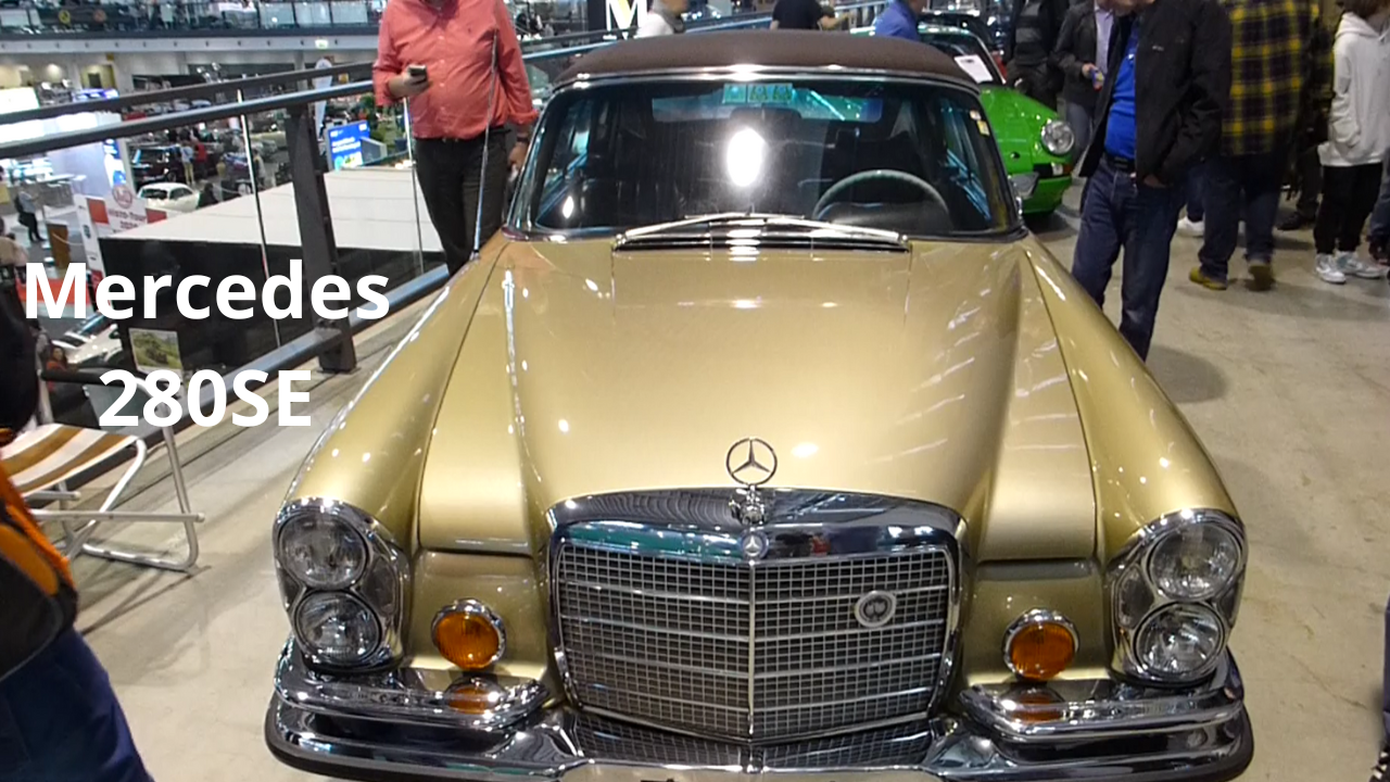 Mercedes Benz 280SE Flachkühler Cabriolet Олдтаймер