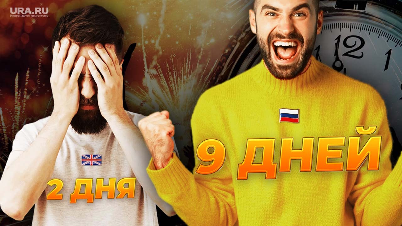 Сколько длятся новогодние праздники в разных странах мира