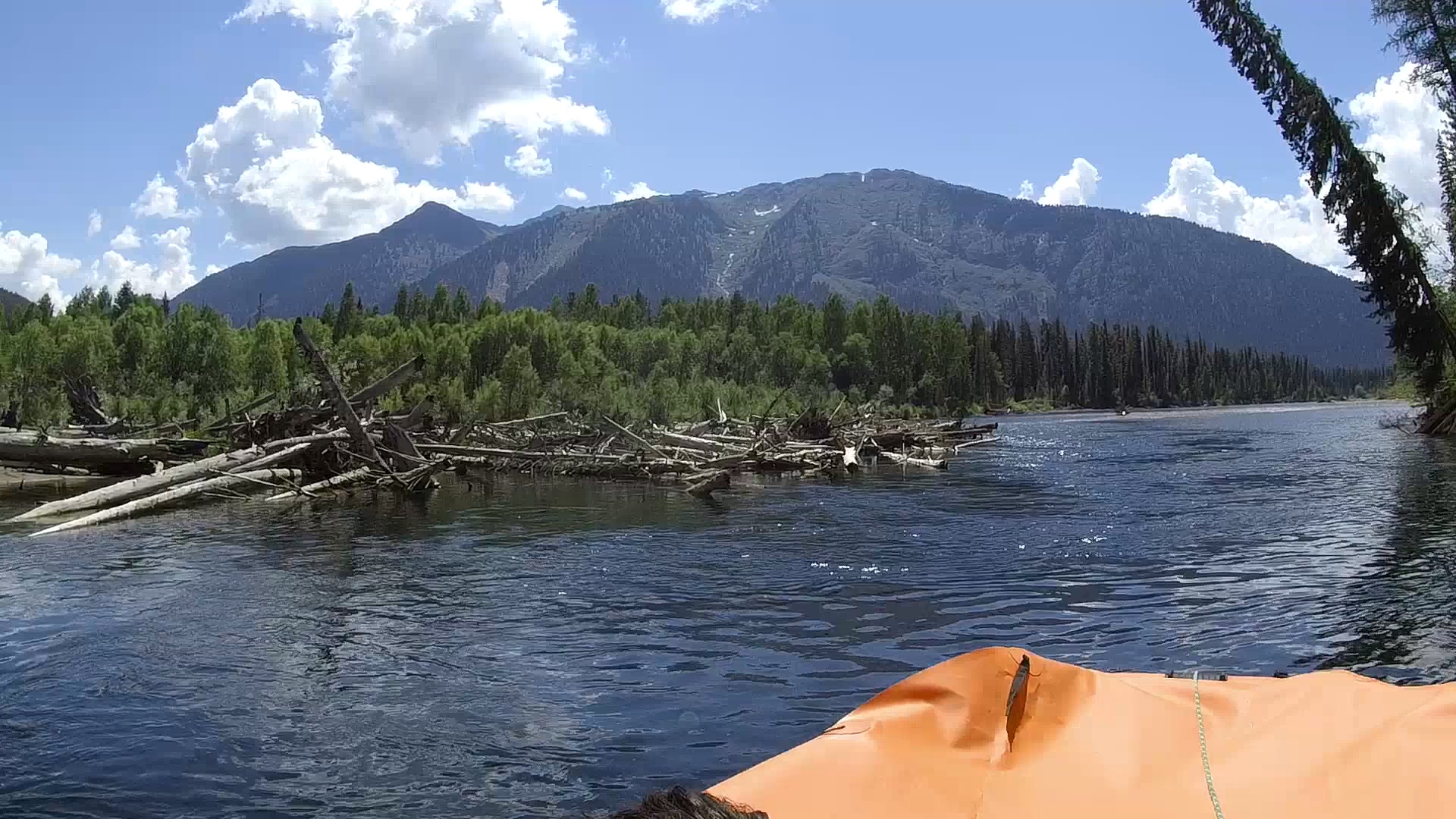 ПОХОД ПО ГОРНОЙ РЕКЕ В СИБИРИ | ТЕРМАЛЬНЫЙ ИСТОЧНИК Ч-2