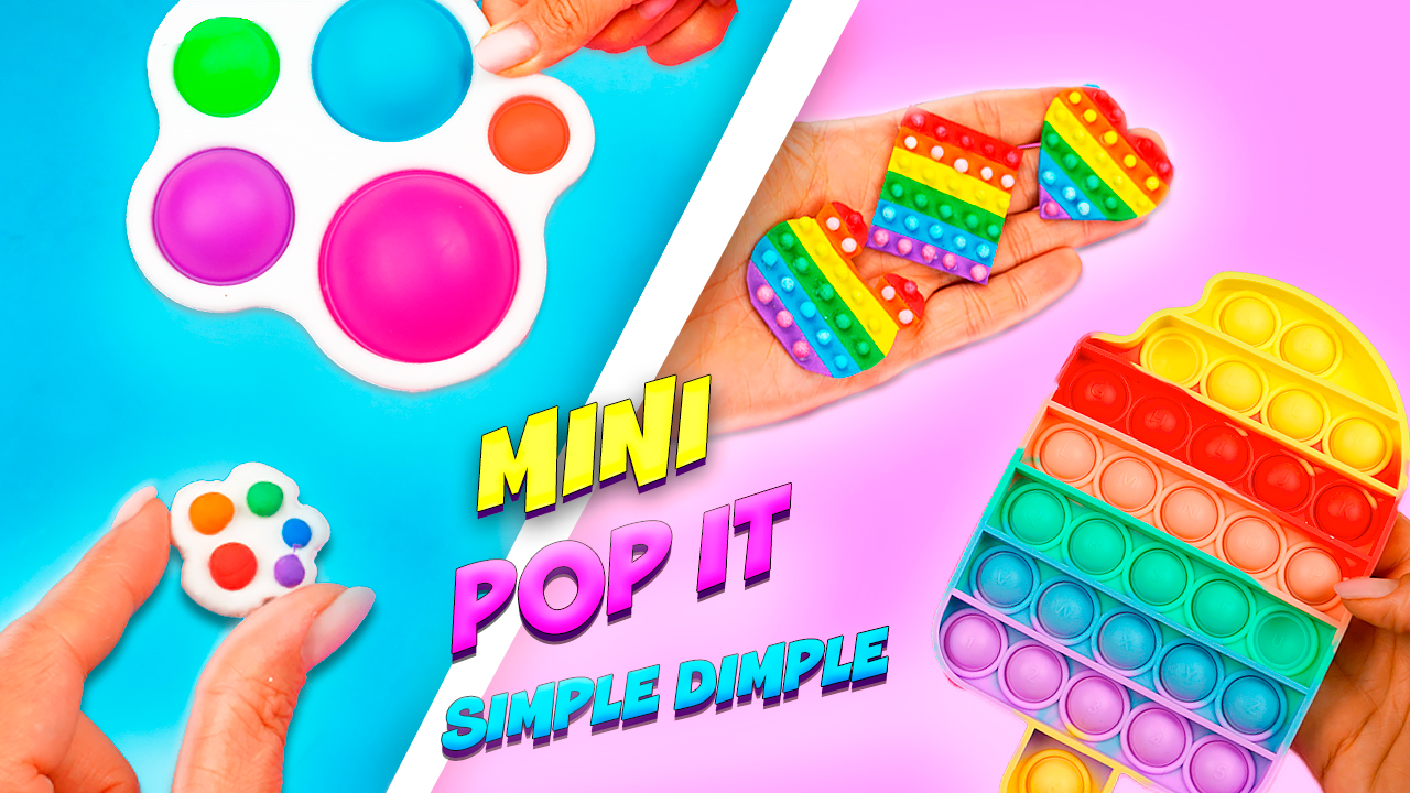 Мини Поп ит и Симпл Димпл своими руками