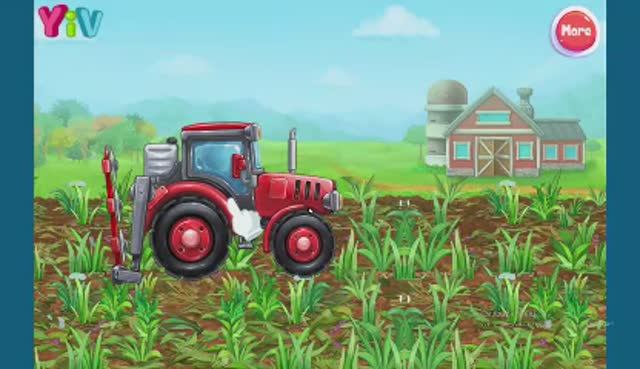 Спецтехника в работе. Для малышей. Прохождение игры.