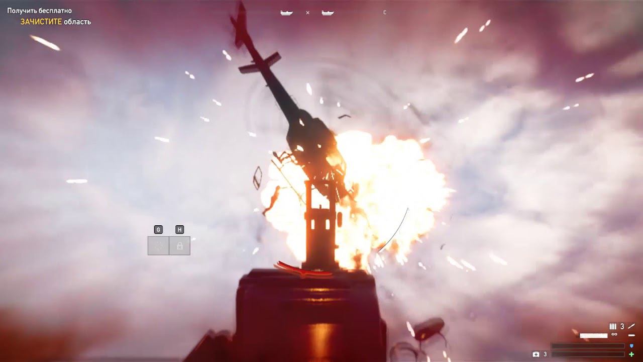 Far Cry 5. Часть 6. Битва у отеля "Грандвью". Уничтожение глушилок на радиовышках.