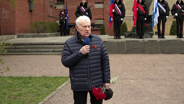 В ЛЭТИ прошел торжественный митинг в честь Дня Победы 2024 год