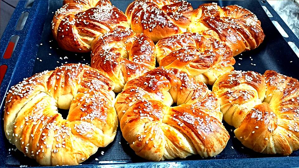 НЕ ЗРЯ ИХ ОБОЖАЮТ МИЛЛИОНЫ! Кручёные Турецкие Булочки СЛОЕНЫЕ или Турецкая Ачма