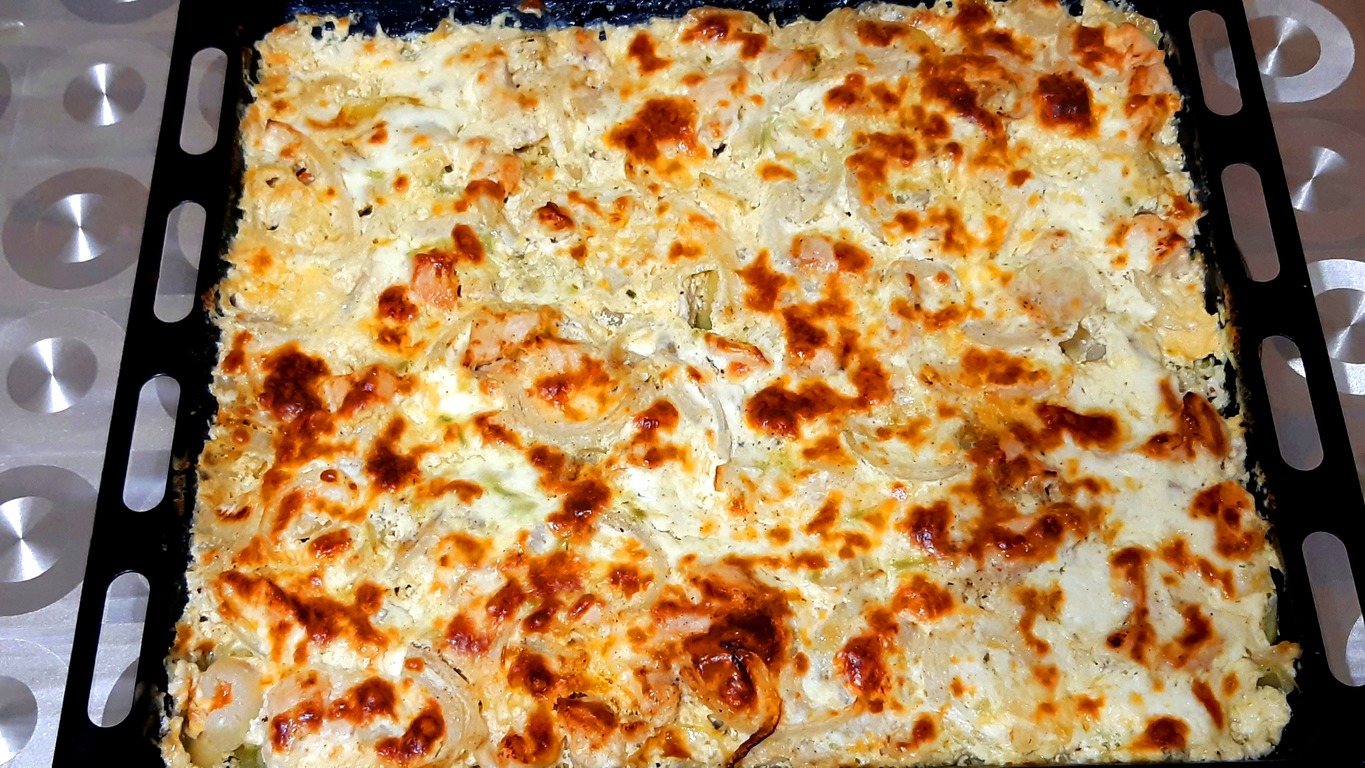 КУРИНОЕ ФИЛЕ ЗАПЕЧЁННОЕ С КАРТОФЕЛЕМ Кулинарный рецепт