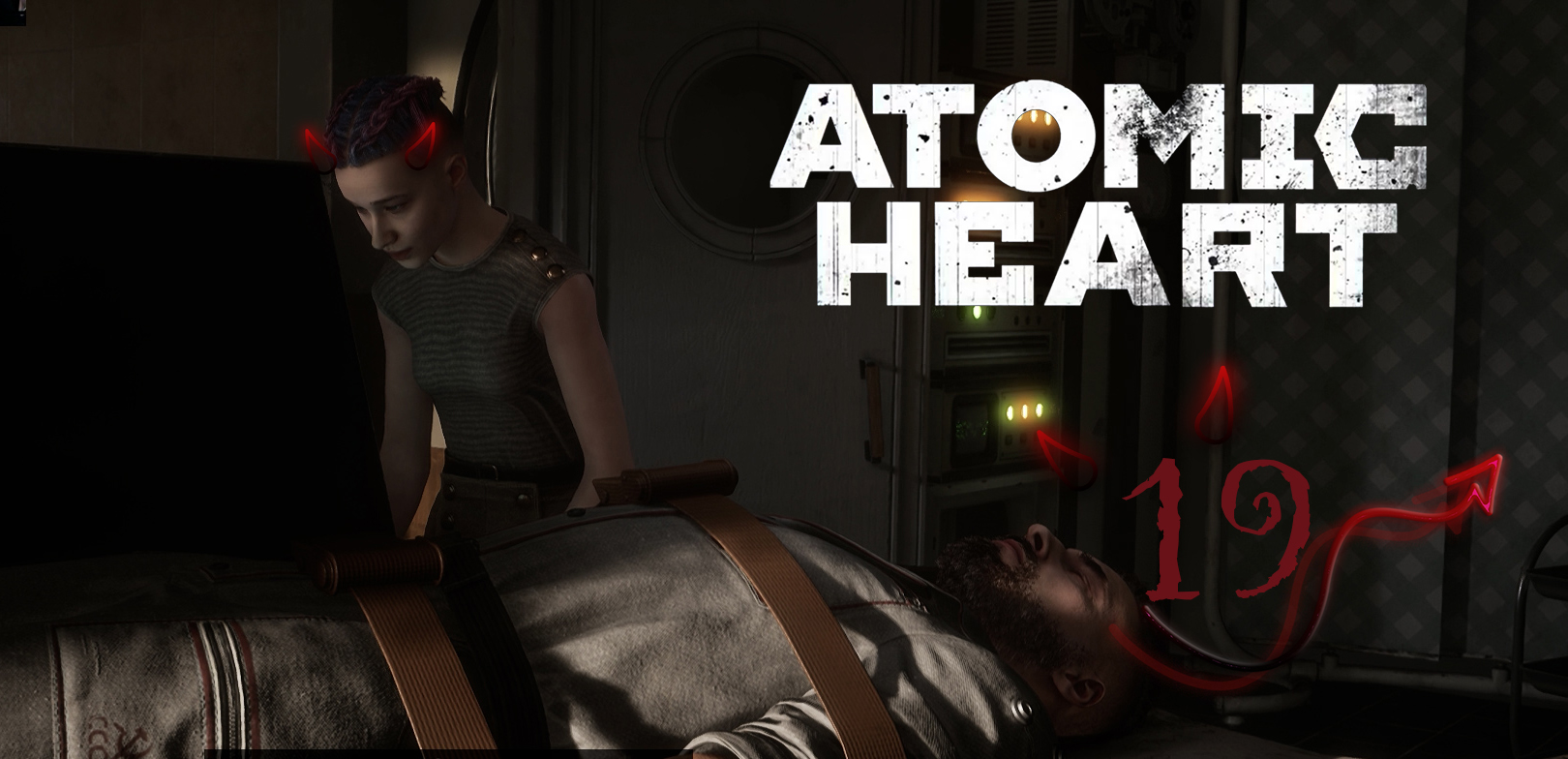 Atomic Heart  ❤ 19 серия ❤ Лариска, Петров, Серега и Беляш на канале ЕРАЛАШ. Туду-туду-ту. Фиу.
