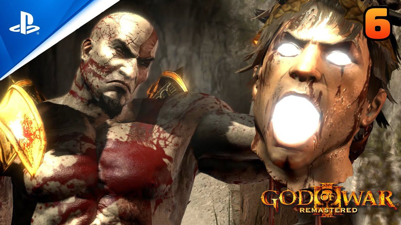 «БОСС: ГЕЛИОС» ✪ GOD OF WAR III REMASTERED (РУССКАЯ ОЗВУЧКА) Прохождение — Часть 6