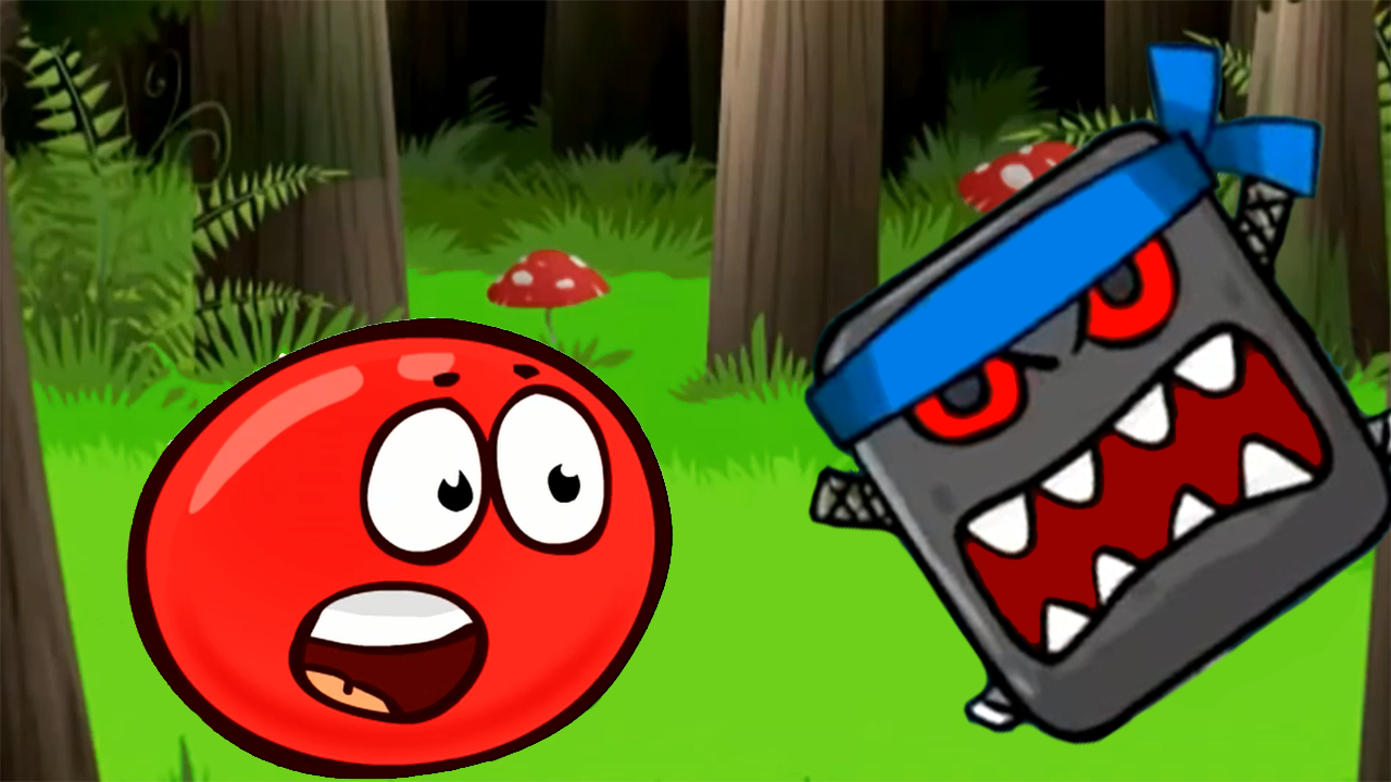 КРАСНЫЙ ШАРИК против чёрного квадрата ЧАСТЬ #3 игра Red Ball 4 на канале Мистер Игрушкин