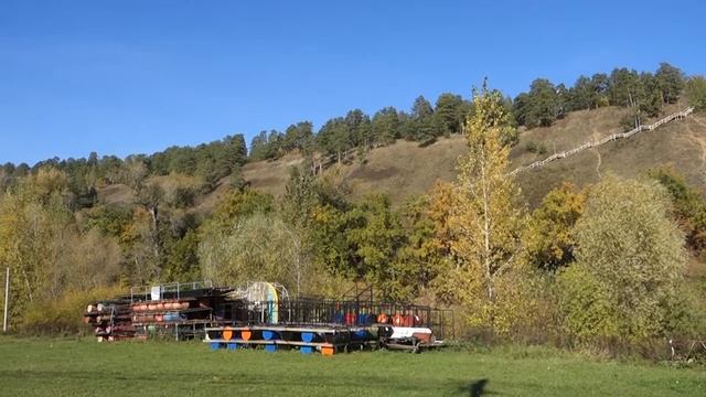 По местам Грушинского Фестиваля. САМАРСКАЯ ОБЛАСТЬ. Прогулка по осеннему лесу