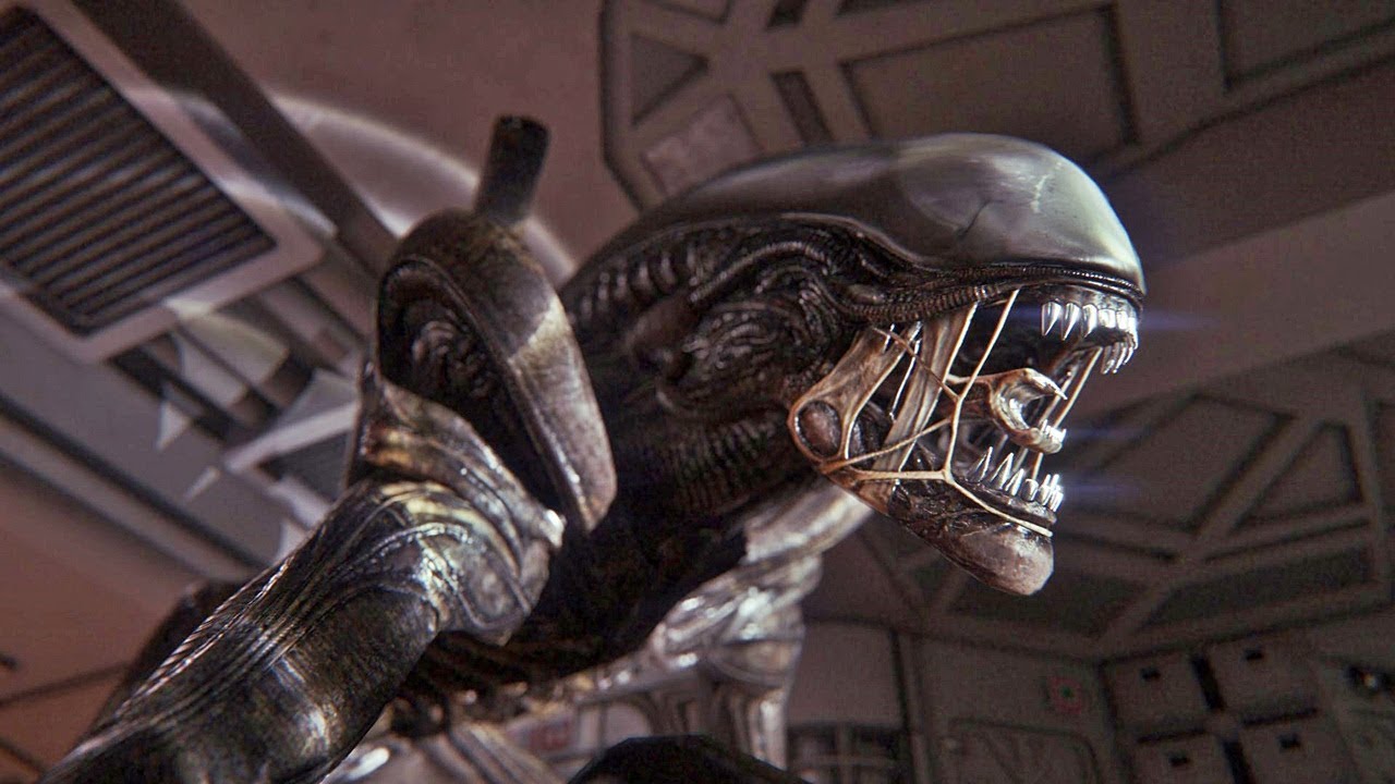 Alien Isolation #14 Он боится огня!