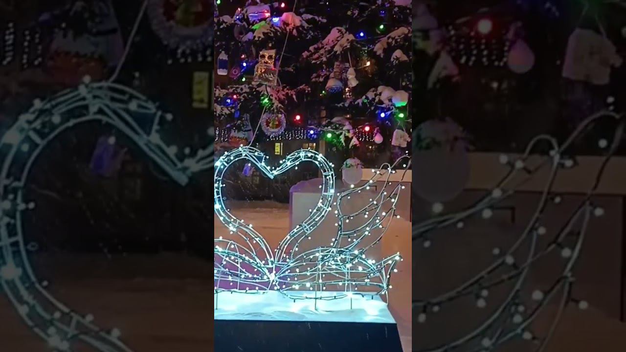 Кыштым 2024. Ëлка на ул. Интернационала