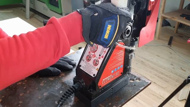 Обзор магнитного сверлильного станка Rotabroach ELEMENT 50