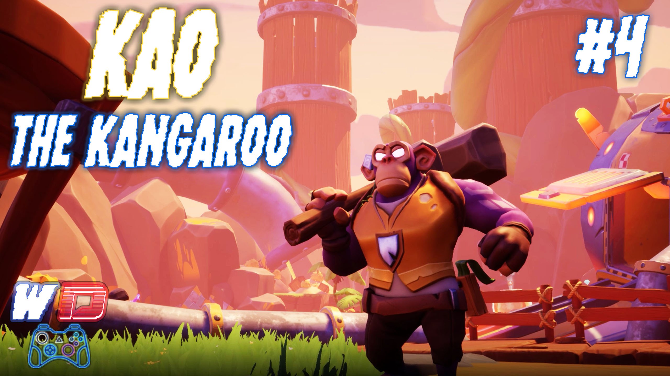 Kao the Kangaroo. Прохождение #4. Злобные мартышки