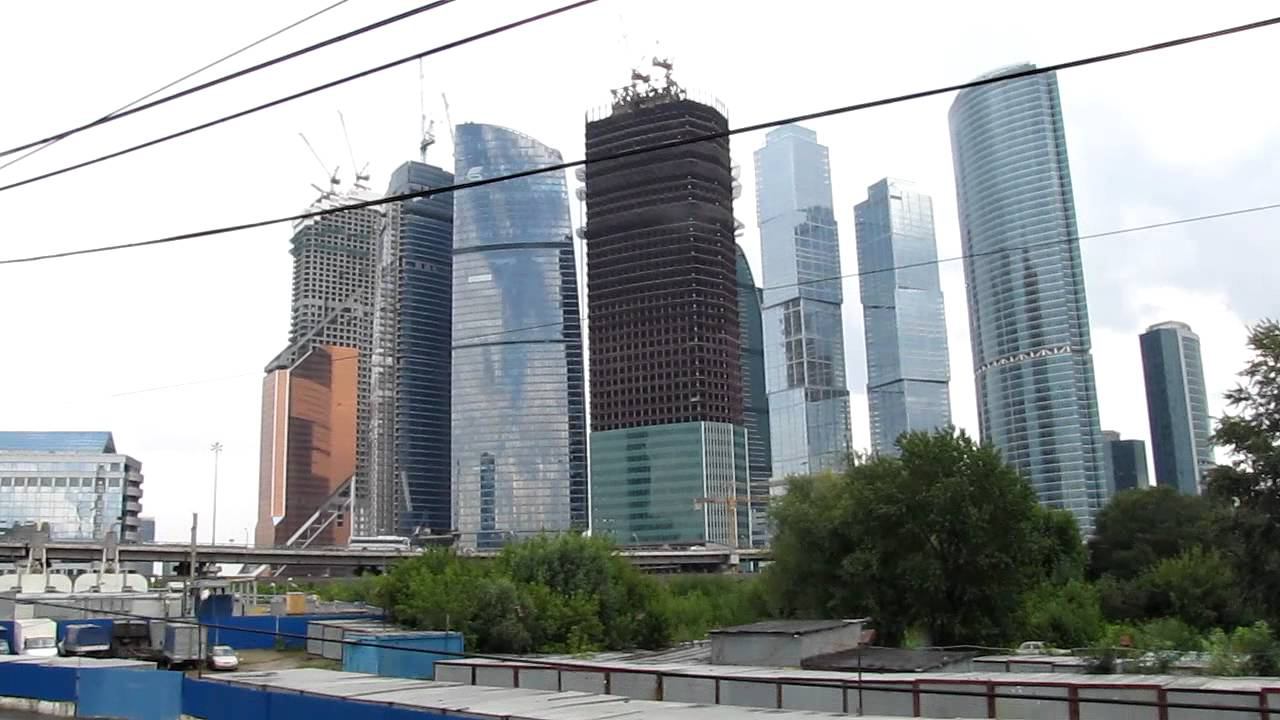 Москва-Сити с электрички (2011)